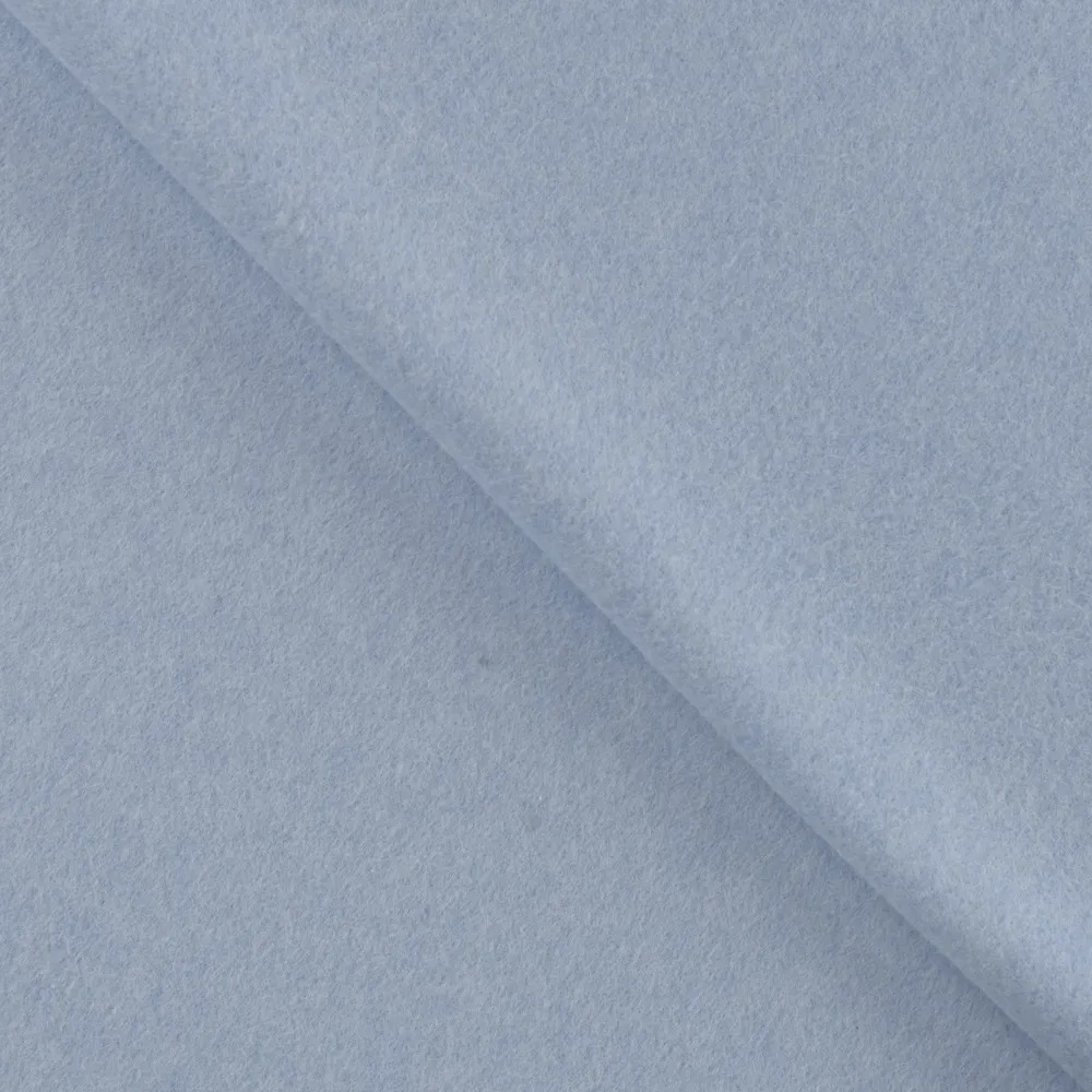 BIO Baumwoll Fleece | 100 % Baumwolle | Ökotex | blue melange | ab 50 cm 2