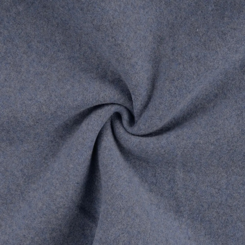 BIO Baumwoll Fleece | 100 % Baumwolle | Ökotex | jeans | ab 50 cm