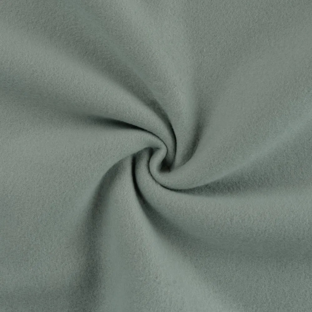 BIO Baumwoll Fleece | 100 % Baumwolle | Ökotex | dusty mint | ab 50 cm