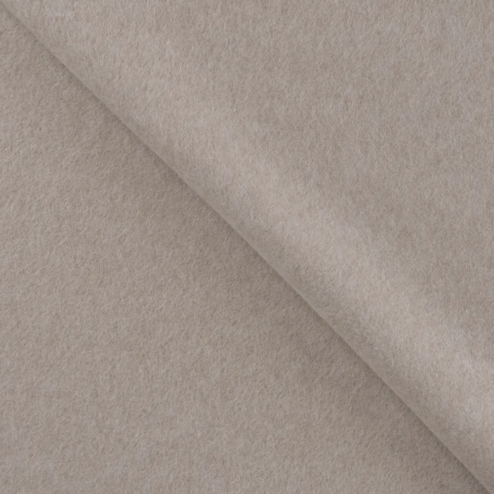BIO Baumwoll Fleece | 100 % Baumwolle | Ökotex | taupe melange | ab 50 cm 2