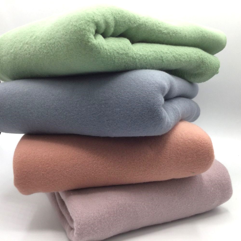 BIO Baumwoll Fleece | 100 % Baumwolle | Ökotex | dusty green | ab 50 cm 3
