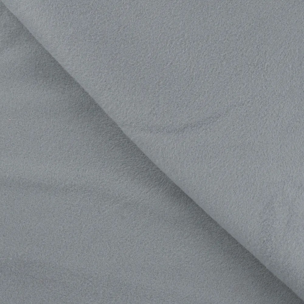 BIO Baumwoll Fleece | 100 % Baumwolle | Ökotex | dusty blue | ab 50 cm 2