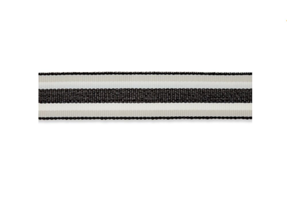 Ripsband Lurex 25 mm | schwarz