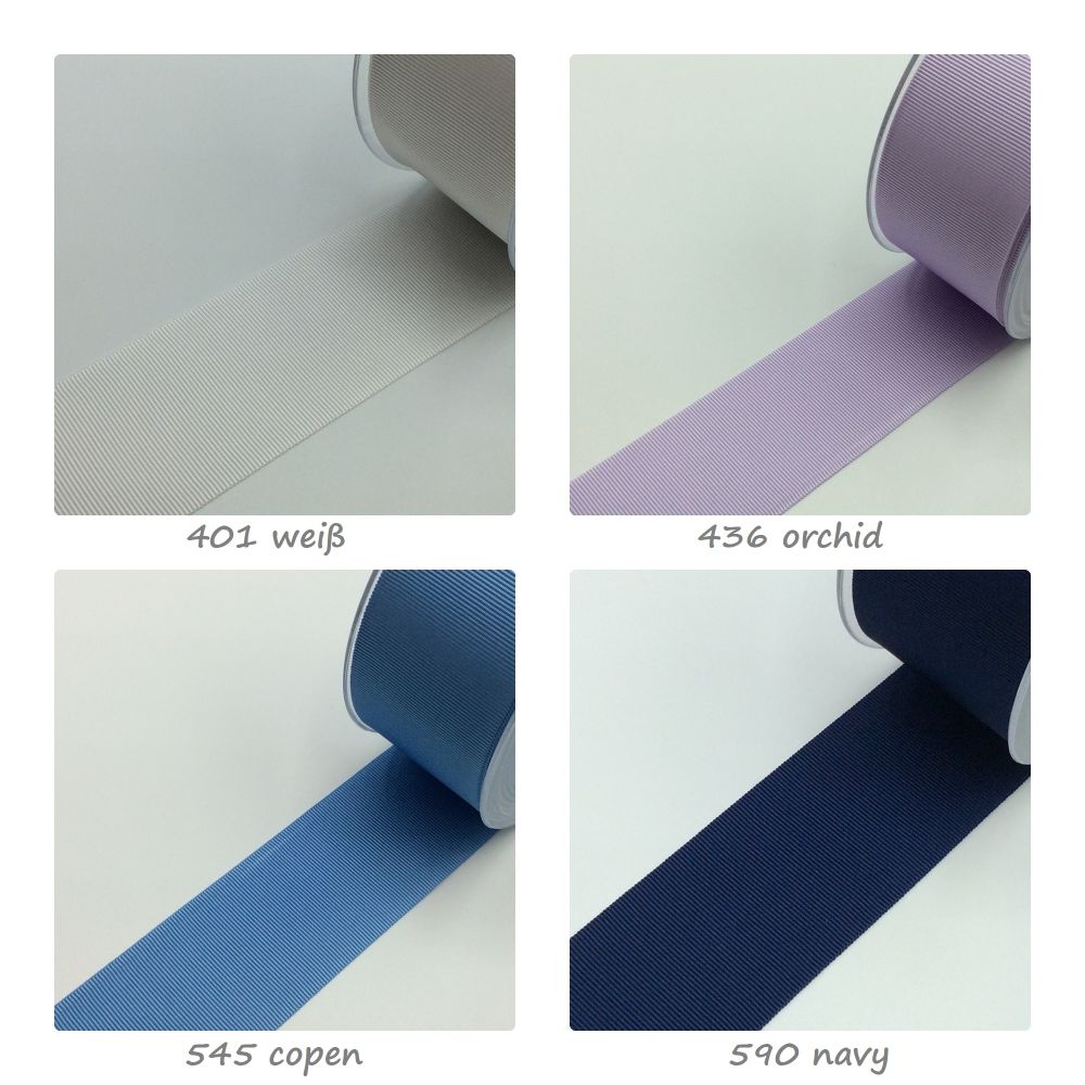 Ripsband uni 40 mm breit | 31 Farben 5