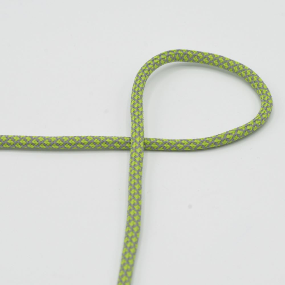 Kordel | 5 mm | 2-farbig | green-grey