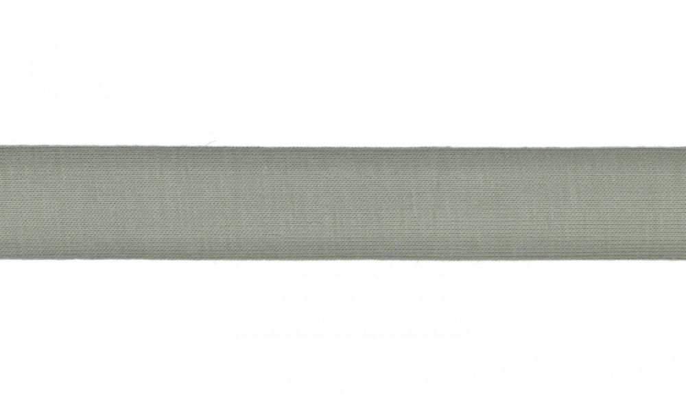 Schrägband Jersey | 20 mm | uni | dusty mint
