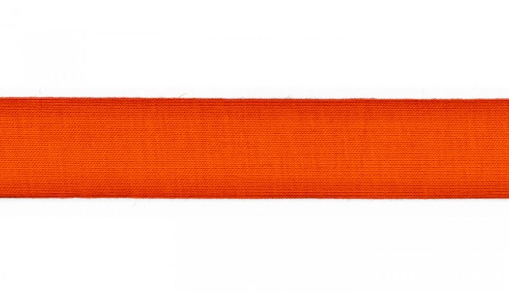 Schrägband Jersey | 20 mm | uni | orange