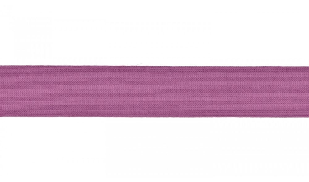Schrägband Jersey | 20 mm | uni | violett