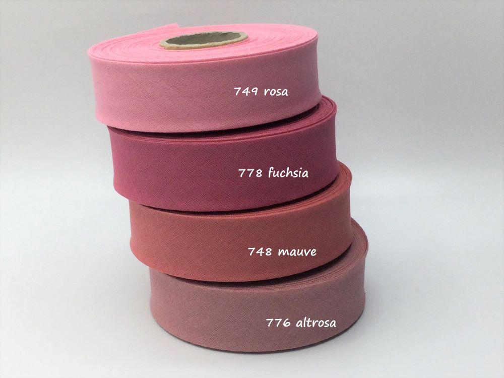 Schrägband | Baumwolle | gefalzt 60/30 | viele Farben | Meterware 2