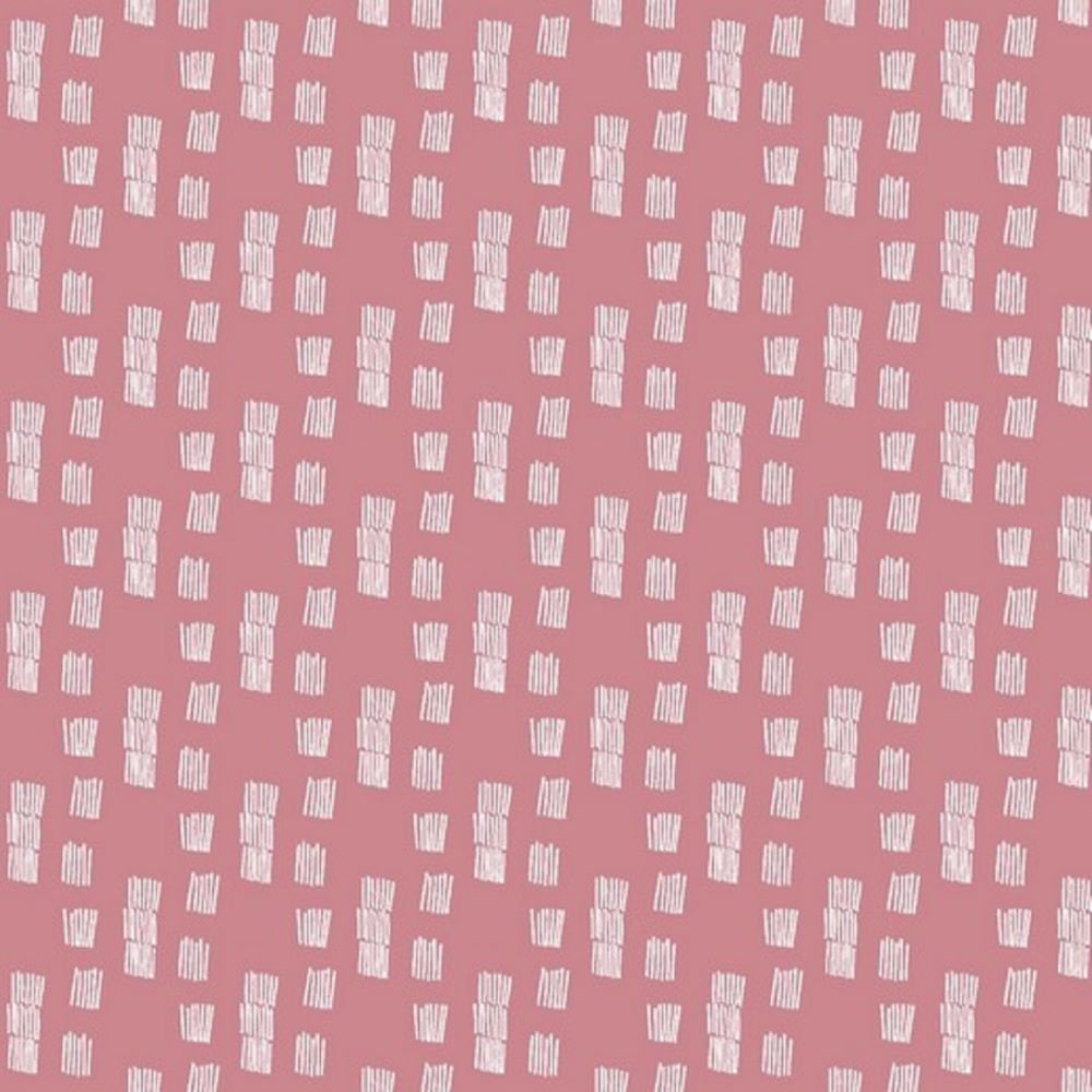 Soft Sweat FUNKY STRIPES | rose | Ökotex | ab 50 cm