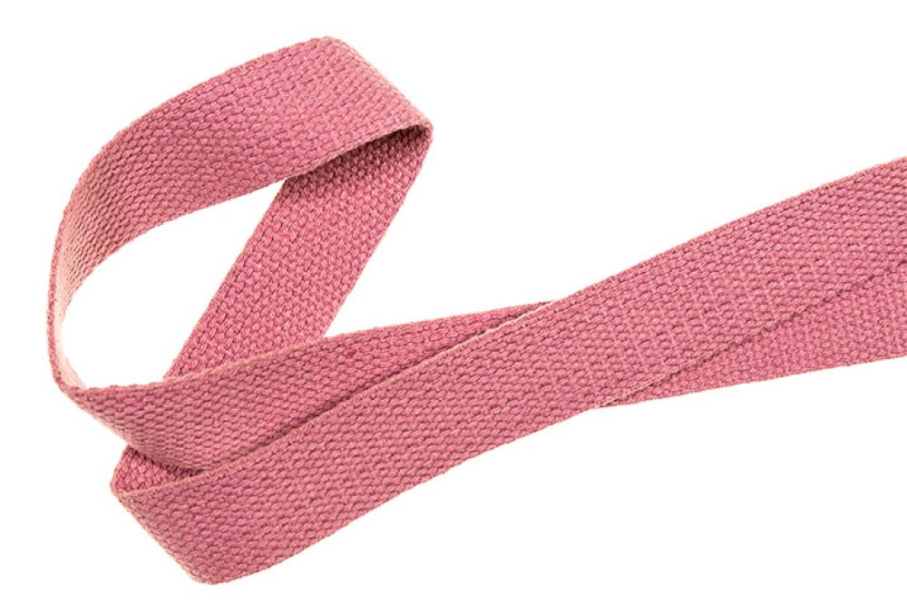 99 cm REST Taschengurtband | 100 % Baumwolle | 30 mm breit | blasspink 2