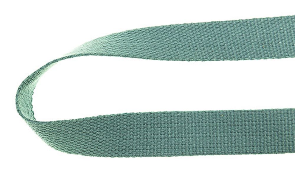 87 cm REST Taschengurtband | 100 Baumwolle | 30 mm breit | graugrün