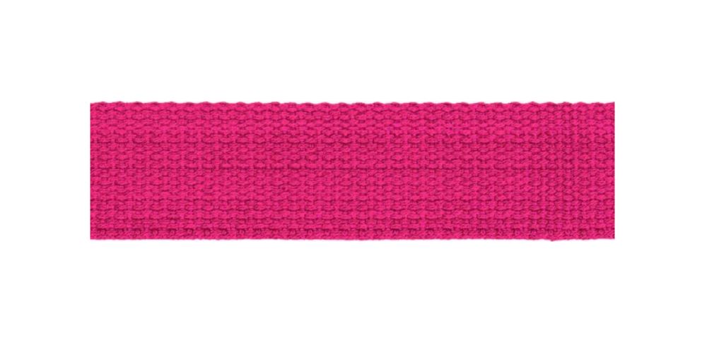 Taschengurtband | 100 % Baumwolle | 40 mm breit | pink