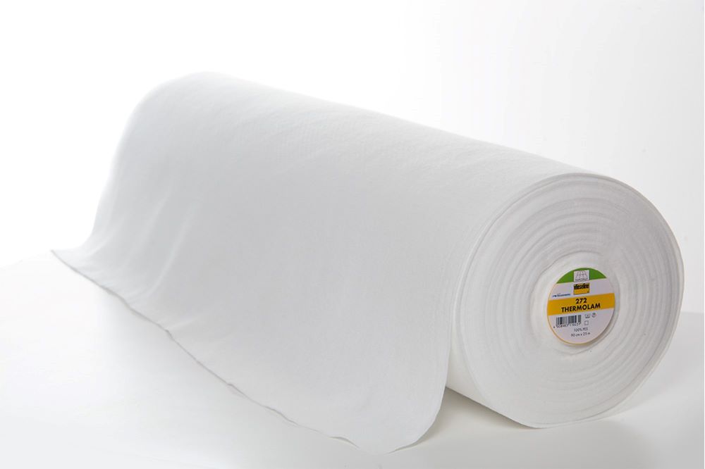 Thermolam 272 weiß | kompaktes Volumenvlies | 90 cm breit