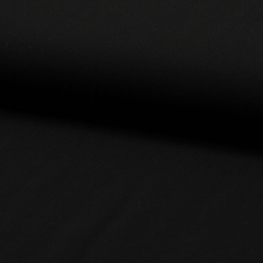 Viskose Webware uni | schwarz | ab 50 cm