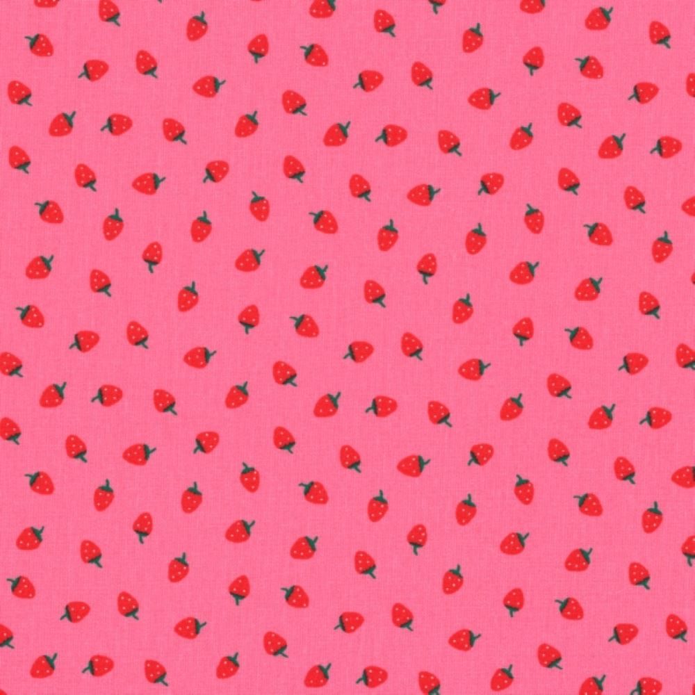 Wachstuch A.U. MAISON Strawberries | pink-red