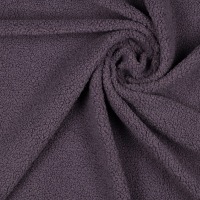 32 cm REST Teddy Teddystoff | Teddyplüsch | Boucle-Optik | purple