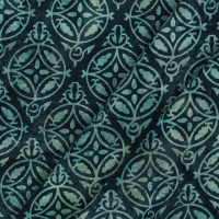 43 cm REST Unique Crafted Batik Cotton | petrol 2