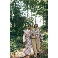 Viskose Popeline Stretch | FLOWERS | Digitaldruck | weiß | für Kleider, Blusen &amp; Hosen 4