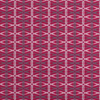 Baumwollpopeline KIM | grafisches Muster | pink | Ökotex 2