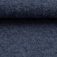 NAOMI Melange | gekochte Wolle | Walk | 100% Wolle | jeansblau 2
