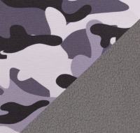 1,5 m REST NANO-Softshell FIETE Doubleface | Camouflage | grau