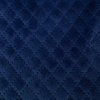 Samt Stepper | Steppstoff | TOKIO | H/W 23/24-Farben | dunkelblau 2