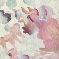 Canvas | Dekostoff | BARISA | Swafing | Aquarell-Blüten 2