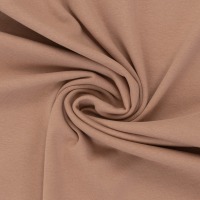 Baumwolljersey VANESSA | uni | Ökotex | 274 mocca mocca HW24-25