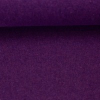 Baumwollstrick BONO | angerauhter Strickstoff | Made in Italy | violett 2