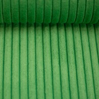 Cord-Samt WANJA | grob gerippter Cord-Samt | für Homedeko &amp; Bekleidung | grasgrün