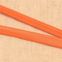 Satin Paspelband uni 10 mm | orange