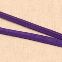 Satin Paspelband uni 10 mm | violett