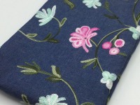 Baumwolljeans mit Stickerei und Bogenkante | für Kleider &amp; Blusen | jeans 4