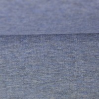 Alpenfleece | SIMON | Kuschelsweat | blau meliert | ab 50 cm