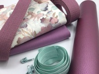 Stoffpaket für Shopping-Tasche | Canvas, Futterstoff, Kunstleder &amp; Zutaten