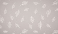 Canvas Baumwolle | LEAVES | grey
