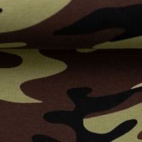 Baumwolljersey VERA Camouflage | grün | Ökotex | ab 50 cm 2