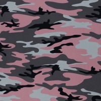 Baumwolljersey VERA Camouflage | altrosa | Ökotex | ab 50 cm