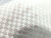 Baumwollstoff Blusenstoff | Embroidery 2-Side | weiß 3