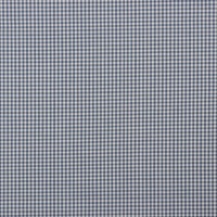 Baumwollstoff Popeline CHECK 2.7 mm | Ökotex | by Poppy | blue