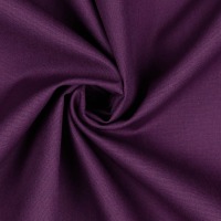 41 cm REST Baumwollstoff Popeline Cotton | uni | Ökotex | by Poppy | dark purple