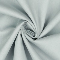 23 cm REST Baumwollstoff Popeline Cotton | uni | Ökotex | by Poppy | hellgrau