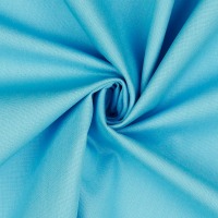 Baumwollstoff Popeline Cotton | uni | Ökotex | by Poppy | sky blue