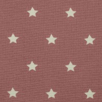 Beschichtete Baumwolle MELUNA | Sterne 1 cm | altrosa 2