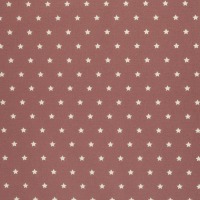 Beschichtete Baumwolle MELUNA | Sterne 1 cm | altrosa 3