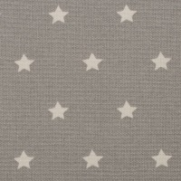 Beschichtete Baumwolle MELUNA | Sterne 1 cm | grau 2