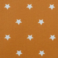 Beschichtete Baumwolle MELUNA | Sterne 1 cm | senf 2