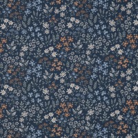 Beschichtete Baumwolle FLOWERS | by Poppy | jeans 3
