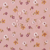 Beschichtete Baumwolle | FLOWERS | by Poppy | old rose 3